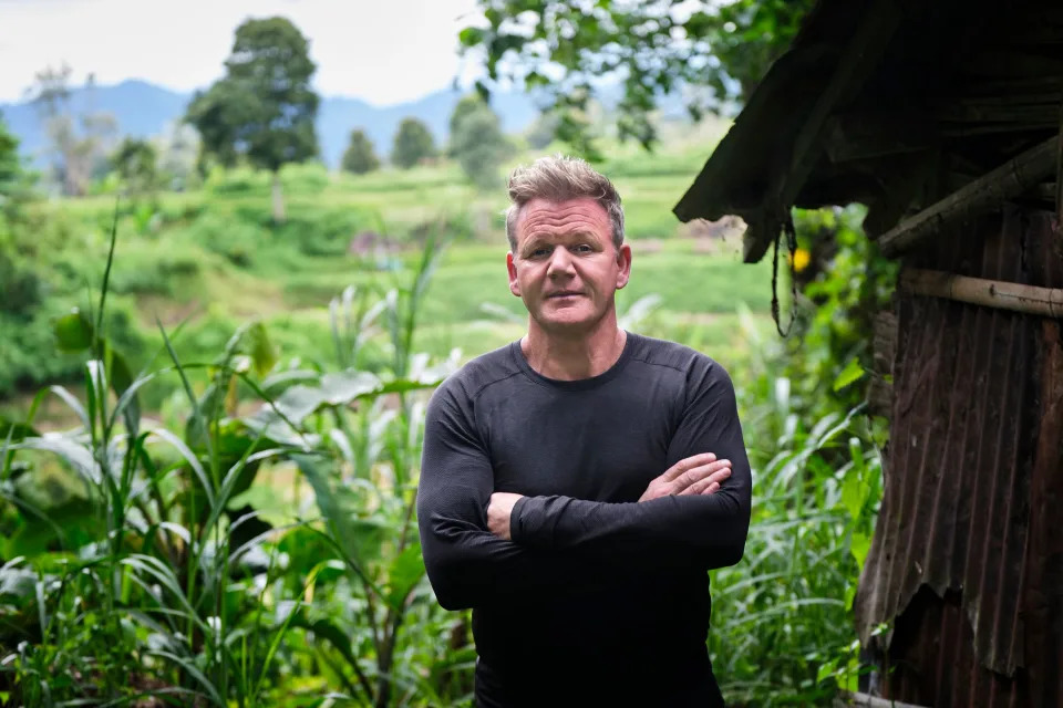 West Sumatra, Indonesia - Gordon Ramsay of National Geographic's GORDON RAMSAY: UNCHARTED. (Credit: National Geographic/Ed Wray)