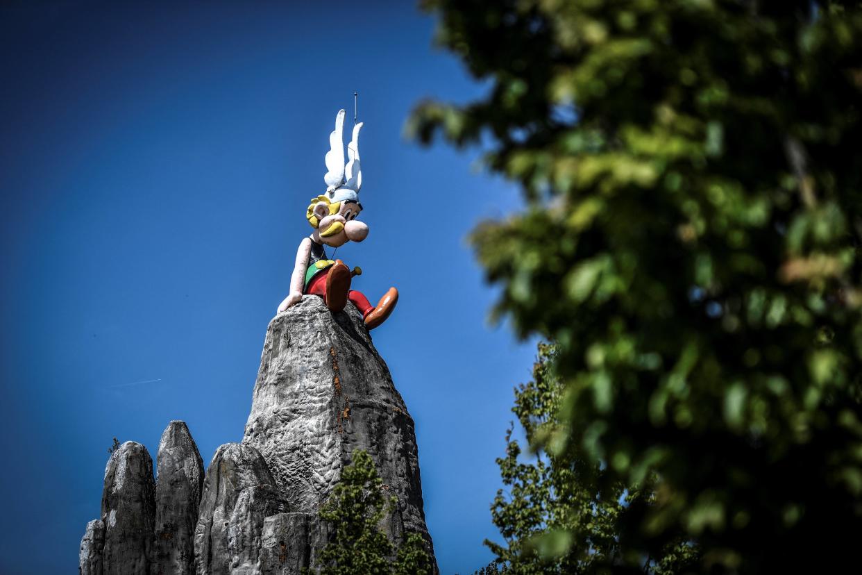 
Une photo prise au parc Astérix à Plailly, en juin 2021.