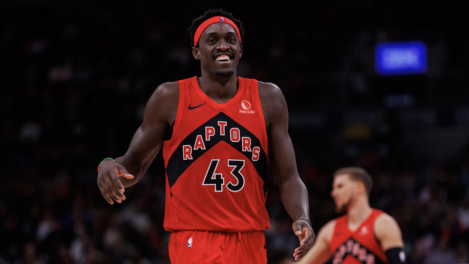 Pascal Siakam is shining for the Raptors again. (Photo by Cole Burston/Getty Images)