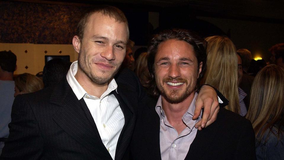 Heath Ledger and Martin Henderson, 2002