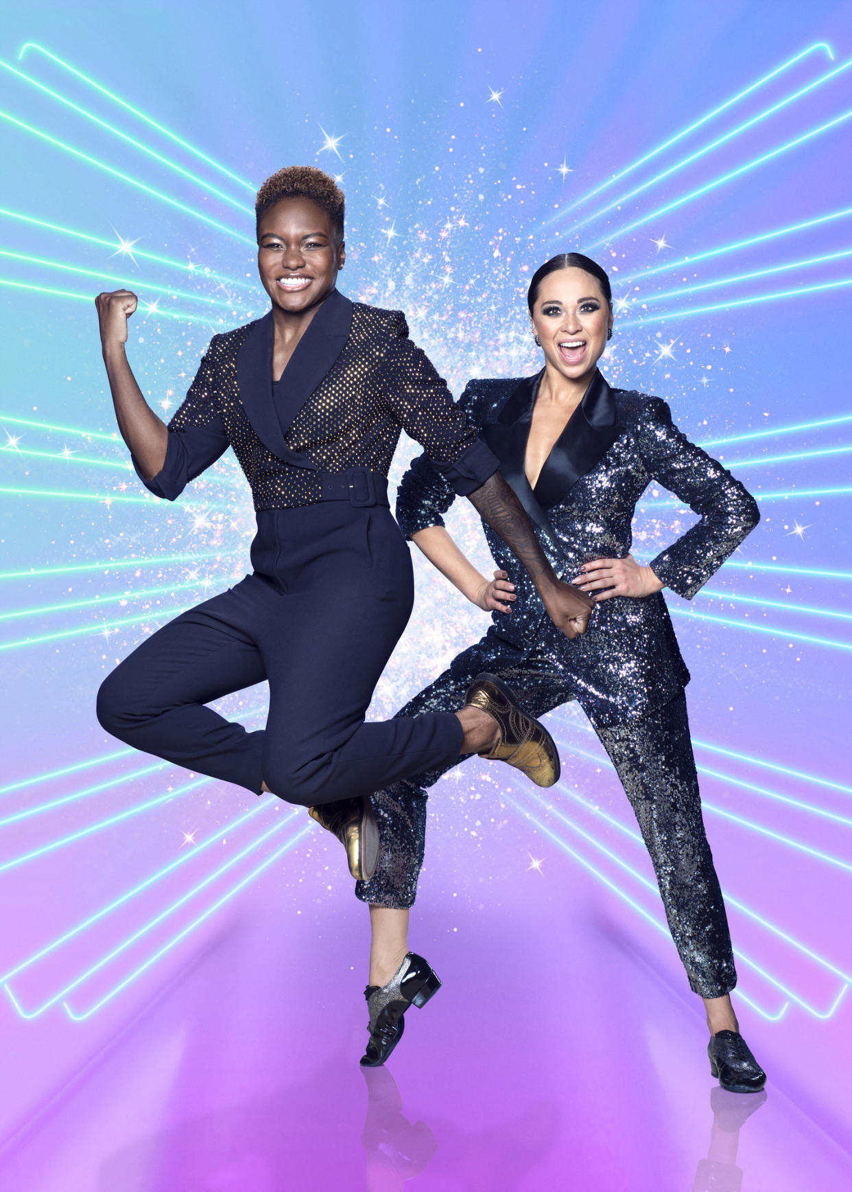 Episode: Launch show (No. n/a) - Picture Shows:  Nicola Adams, Katya Jones - (C) BBC - Photographer: Ray Burmiston