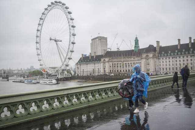 Rain Heralds The First Day Of British Summer