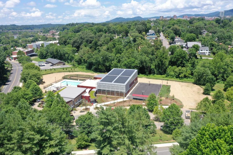 After years of neighborhood input, planning, and construction, Asheville’s Southside neighborhood has a brand new gymnasium, outdoor swimming pool and more at Dr. Wesley Grant Sr. Southside Community Center, located at 285 Livingston Street.