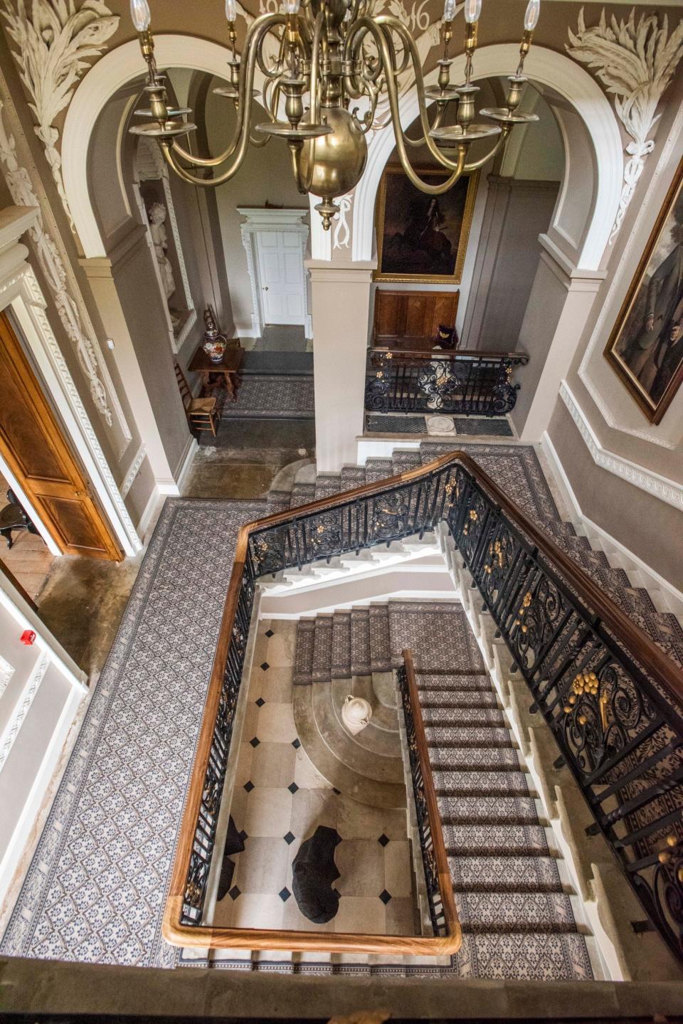 The Grand Staircase at Marchmont - Chris Watt Photography