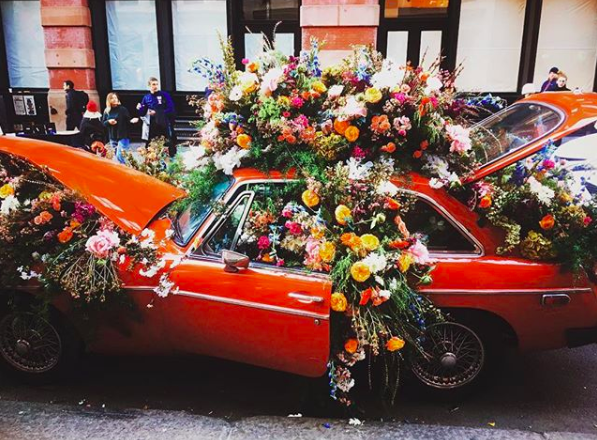 Prince Street’s broken down car is the piece of content you didn’t know your Instagram account needed. Source: Instagram