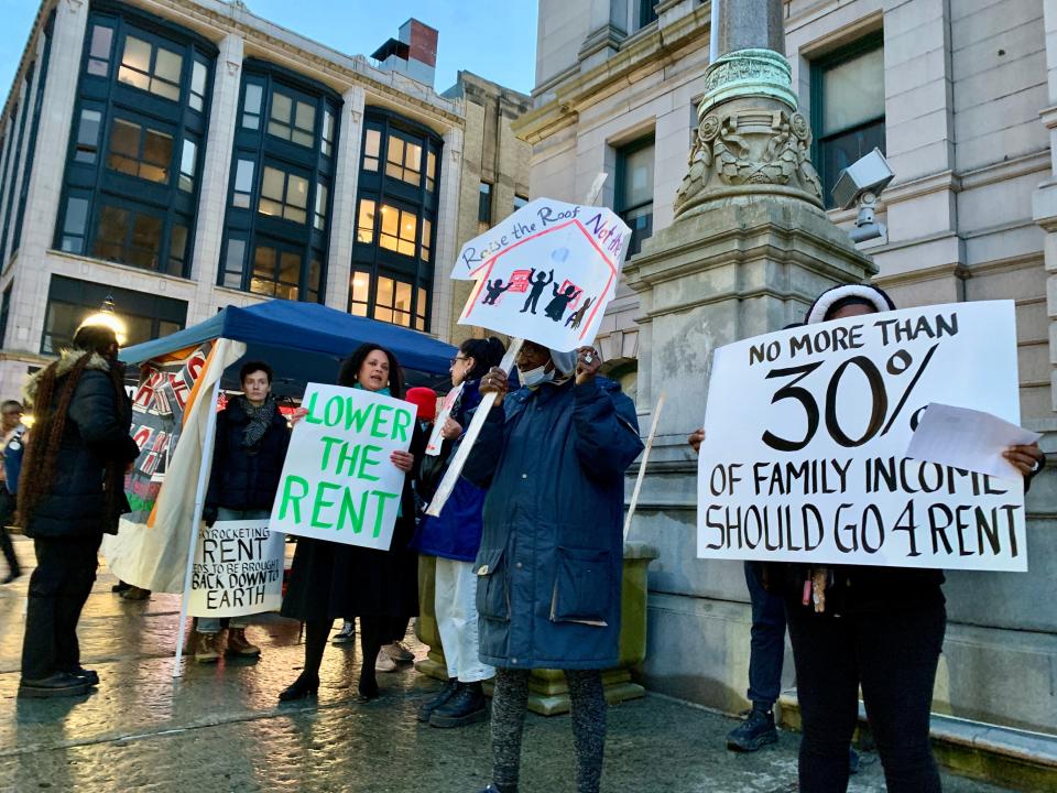 Demands for rent control are on the rise in Providence, where the median rent in the metro area was $2,846 per month, a 22% increase over a year ago.