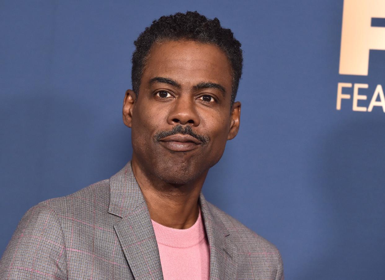 Actor-Comedian Chris Rock arrives for the FX Network Winter TCA 2020 press tour at Langham Huntington Hotel in Pasadena, California, on January 9, 2020. (Photo by LISA O'CONNOR / AFP) (Photo by LISA O'CONNOR/AFP via Getty Images)