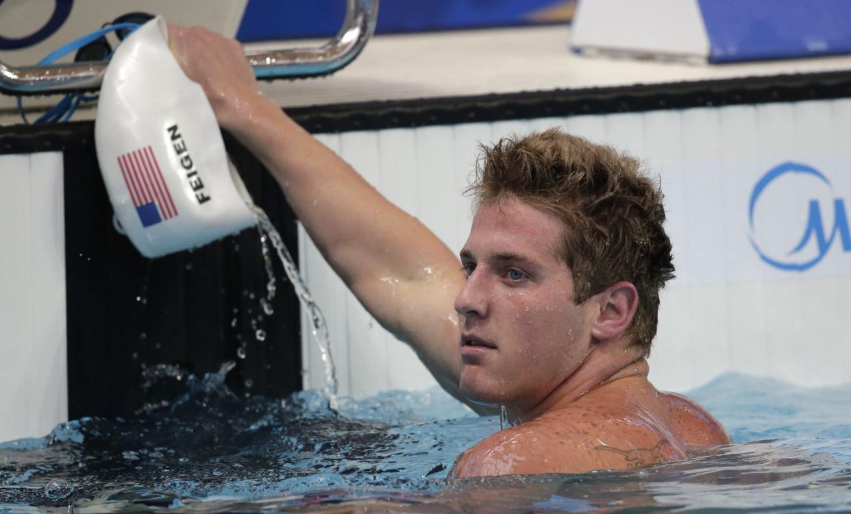 United States swimmer Jimmy Feigen. (AP)