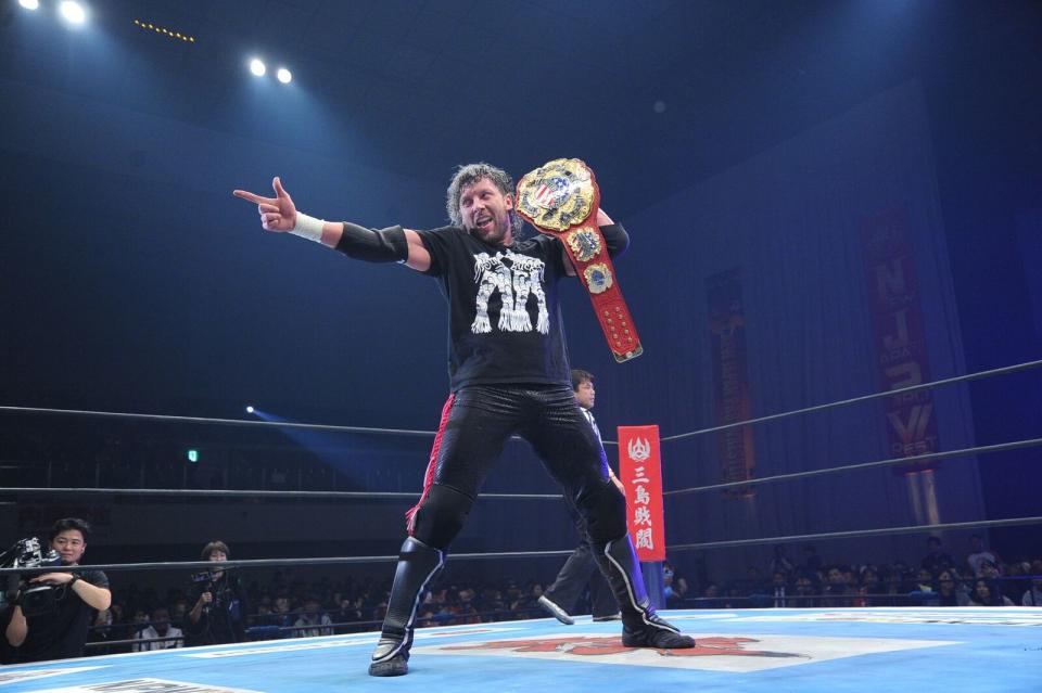 Many wrestling fans consider Kenny Omega the best professional wrestler on the planet. (TV Asahi/NJPW)