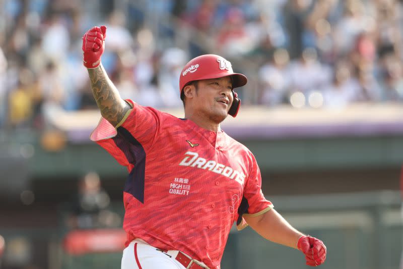 ▲味全龍隊41歲老將林智勝將第10次參與台灣大賽。（圖／味全龍球團提供）