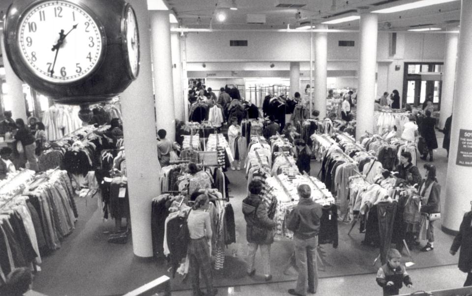 The main area of Mercantile on Main inside Sibley Square once was filled with racks of clothing and other items for sale from Sibley, Lindsay & Curr.