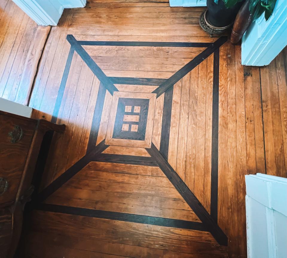 Floor of the Joyner House (1915), located at 1937 Hudson Drive, Wilmington, N.C.