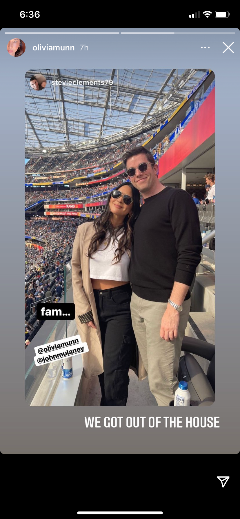 Olivia Munn and John Mulaney