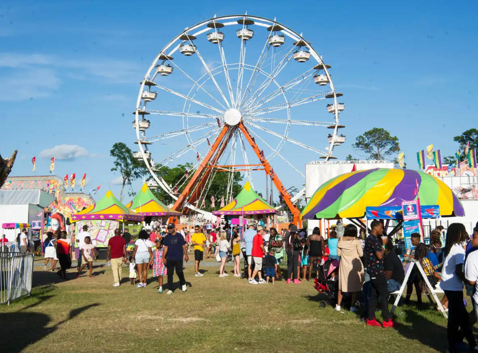 A scene from the 2022 Thibodaux Firemen's Fair. This year's fair is scheduled May 4-7.