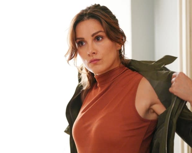 Stefania Spampinato as Carina DeLuca in "Station 19" on ABC<p>ABC</p>