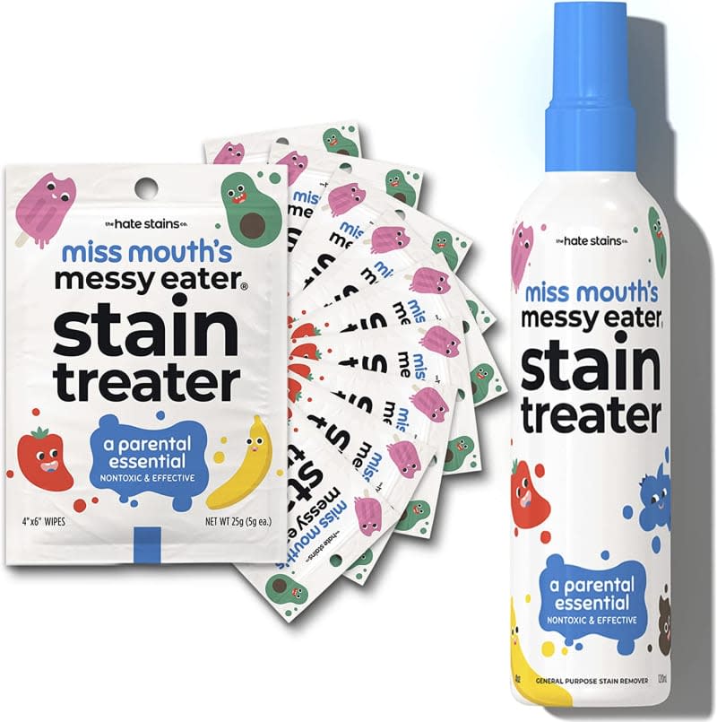 Hate Stains Co. Miss Mouth's Messy Eater Stain Treater (4-ounce bottle + 10 wipes)