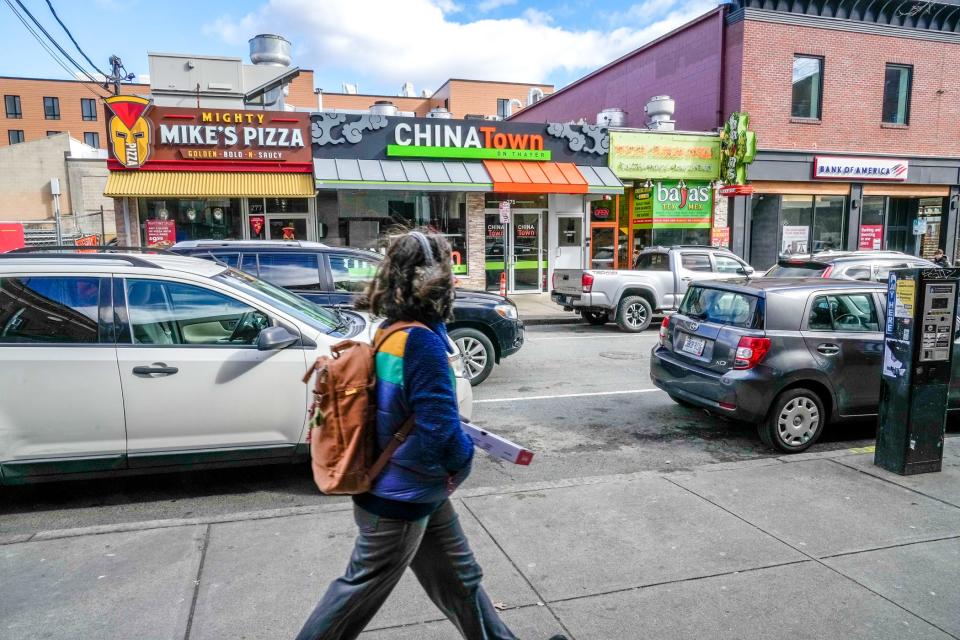 Thayer Street in Providence offers all kinds of dining.