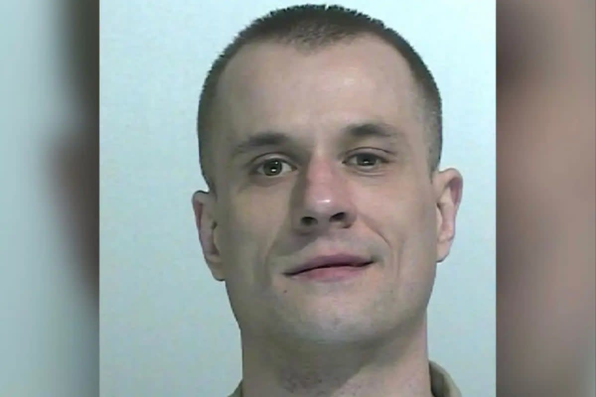 Richard Bradley Jr (pictured) is accused of luring victims to their deaths by asking for help digging up gold (Washington State Department of Corrections/ K5)