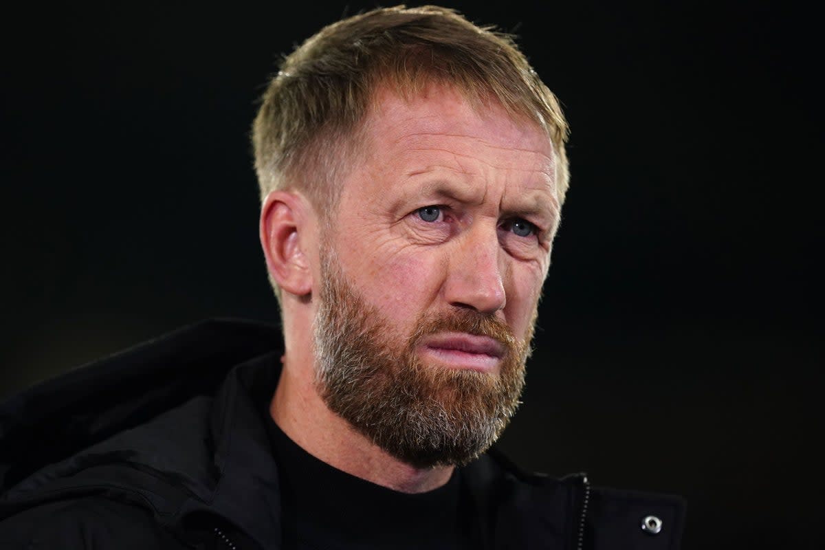 Graham Potter thinks Chelsea have gone through too much change to expect instant results (Mike Egerton/PA) (PA Wire)