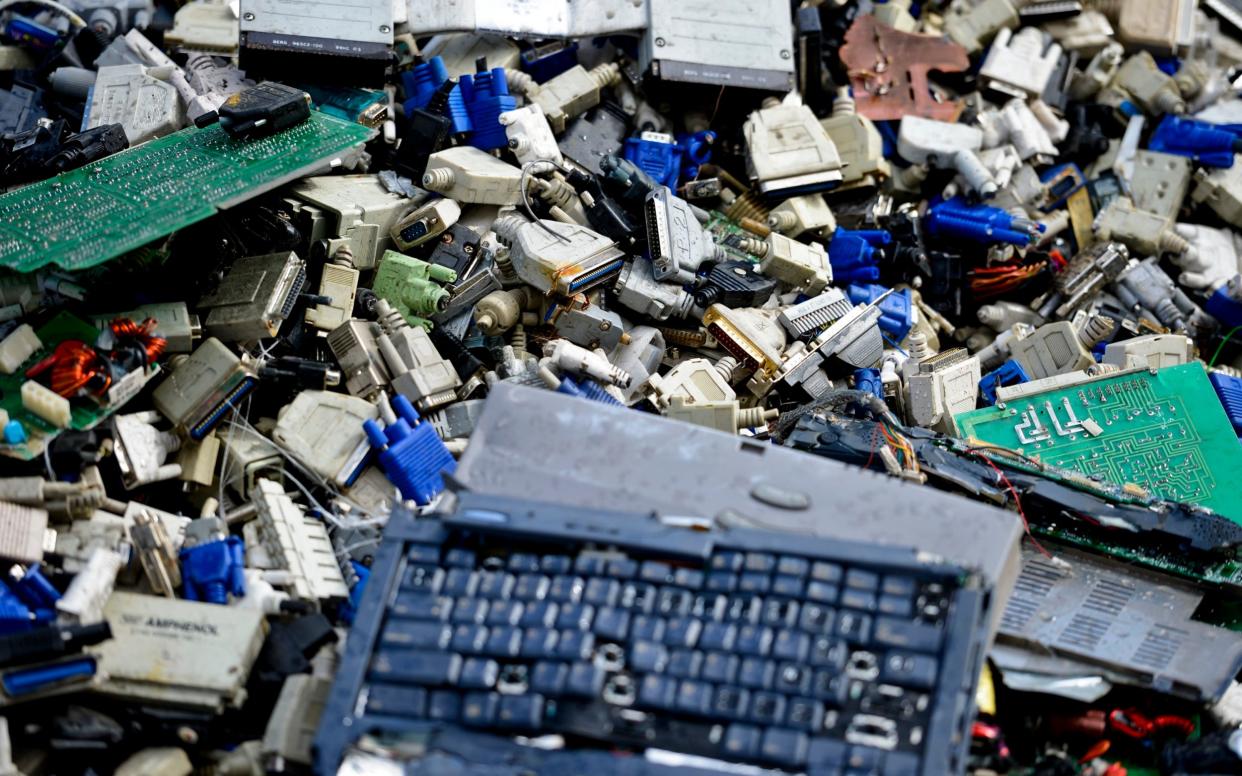 The Thai ban covers 432 types of electronic refuse from electronic circuit boards to old television and radio parts - Getty Images Europe