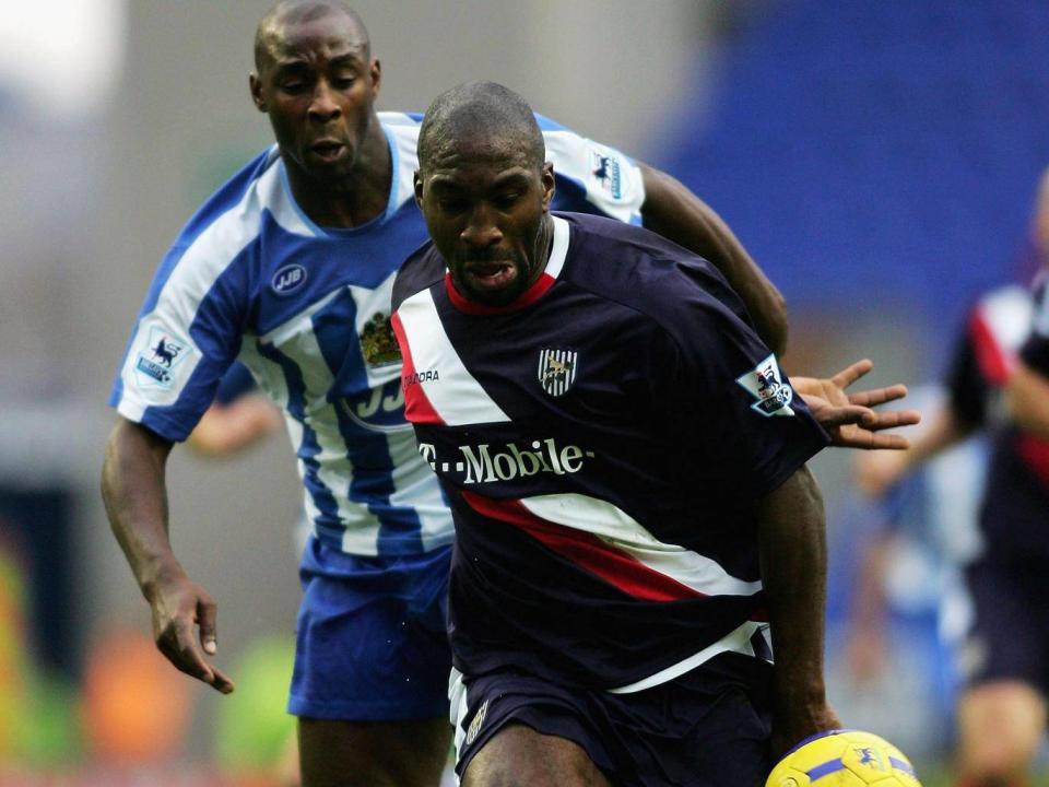 Darren Moore played for the Baggies before joining the club as a coach (Getty)