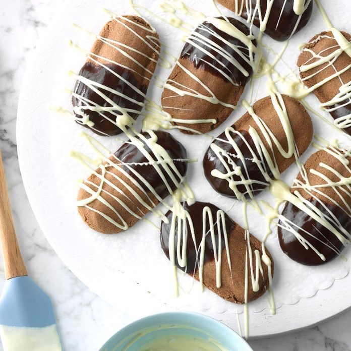 Double-Dipped Shortbread Cookies