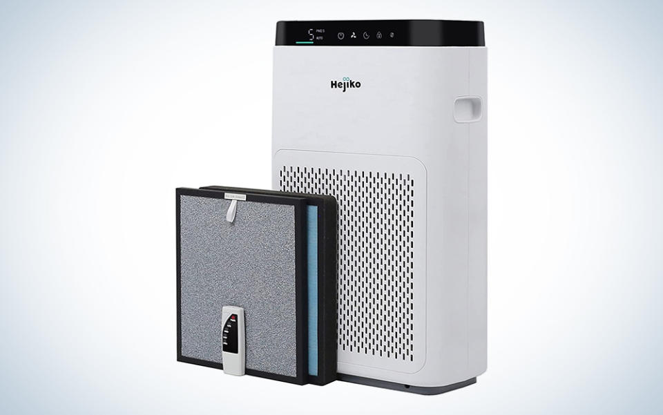 Hejiko Air Purifier is the best device for large rooms.