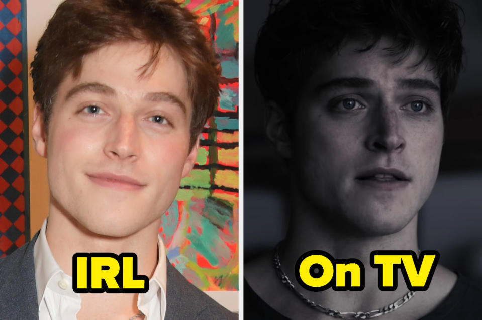 <div><p>"Jamie is a pretty terrible person — he is abusive and manipulative and constantly makes awful decisions. But I simply adore Froy so much that I'm conflicted every time I see his character onscreen."</p><p>—<a href="https://www.buzzfeed.com/kellymartinez" rel="nofollow noopener" target="_blank" data-ylk="slk:Kelly Martinez;elm:context_link;itc:0;sec:content-canvas" class="link ">Kelly Martinez</a></p></div><span> Getty Images / Freeform</span>