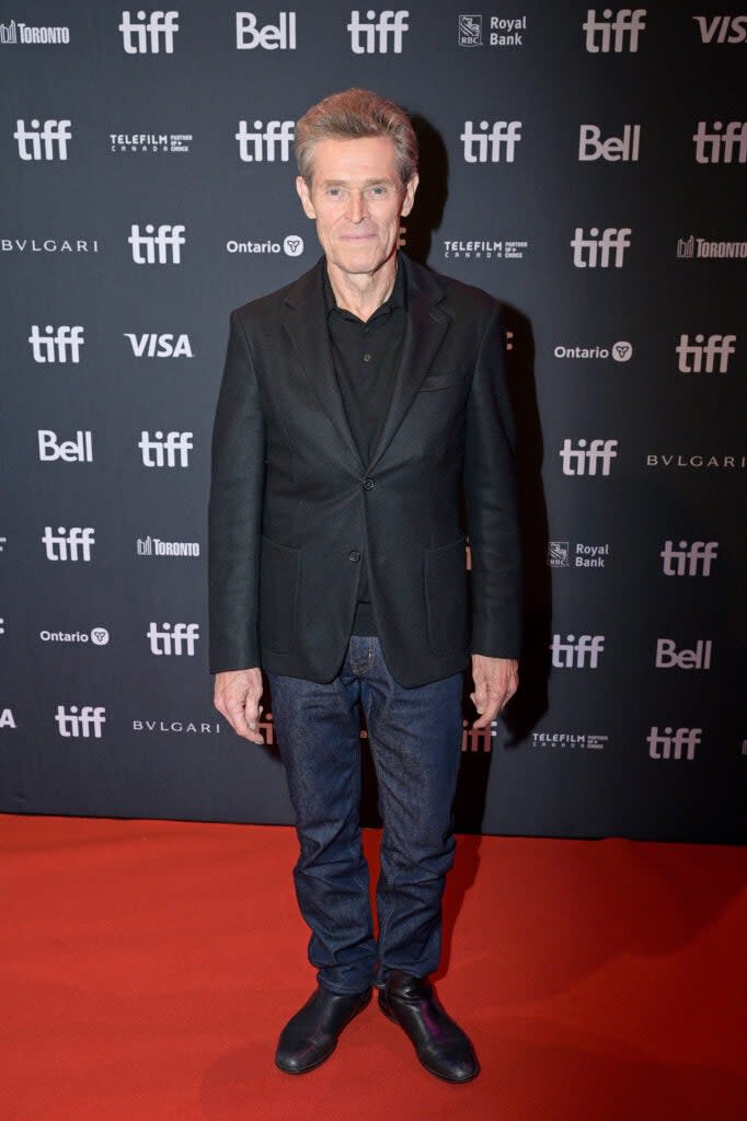 TORONTO, ONTARIO – SEPTEMBER 08: Willem Dafoe attends the “Gonzo Girl” premiere during the 2023 Toronto International Film Festival at Scotiabank Theatre on September 08, 2023 in Toronto, Ontario. (Photo by Darren Eagles/Getty Images)