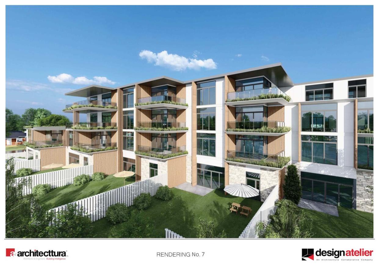 The city of Windsor says it worked with architects to develop a concept for Roseland site. (Architecttura - image credit)