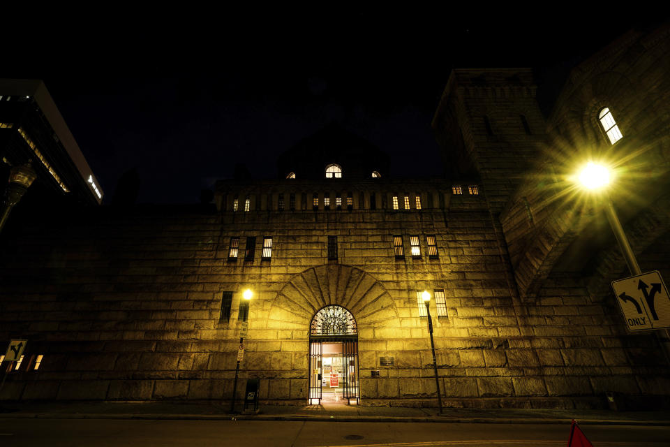 The Family Law Center in Pittsburgh is seen on Wednesday, March 16, 2022. Around the country, as child welfare agencies use or consider algorithmic tools like in Allegheny County, an Associated Press review has identified a number of concerns about the technology, including questions about its reliability and its potential to harden racial disparities in the child welfare system. (AP Photo/Matt Rourke)