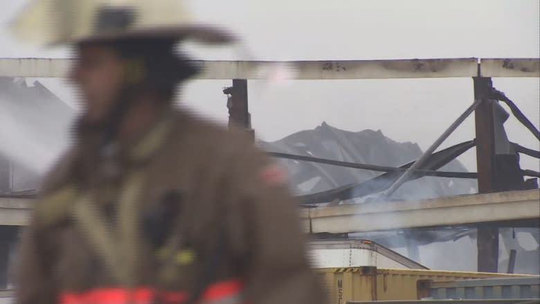 Massive fire at Toronto recycling plant finally under control