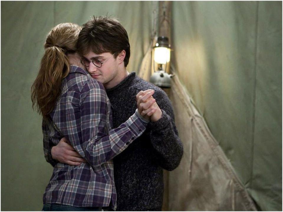 Harry and Hermione dance scene