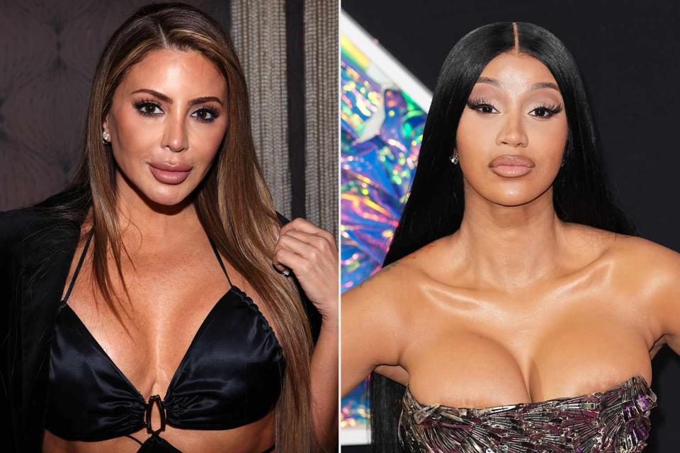 <p> John Nacion/WireImage;David Livingston/Getty</p> (L-R) Larsa Pippen and Cardi B.