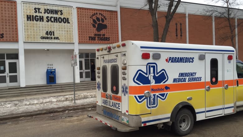 3 men arrested after student stabbed at Winnipeg high school