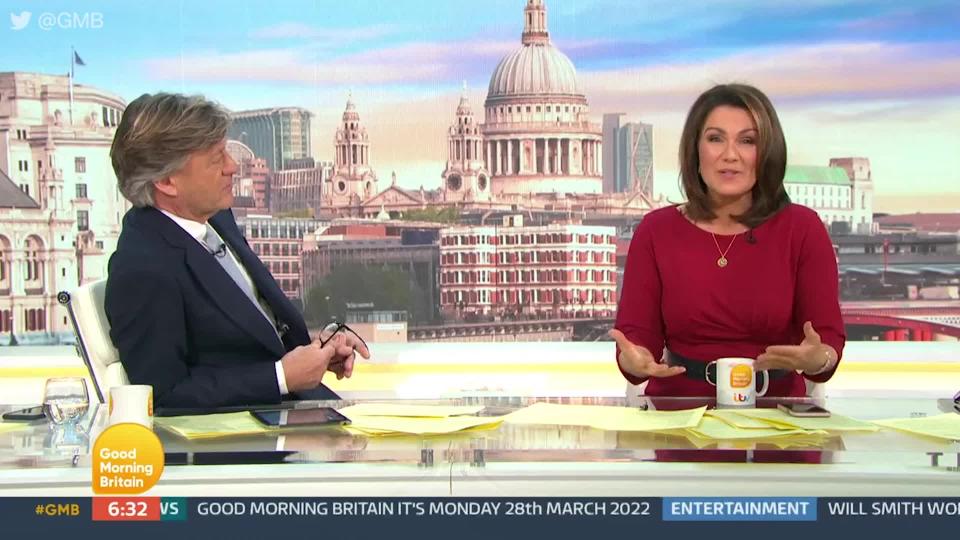 Richard Madeley and Susanna Reid