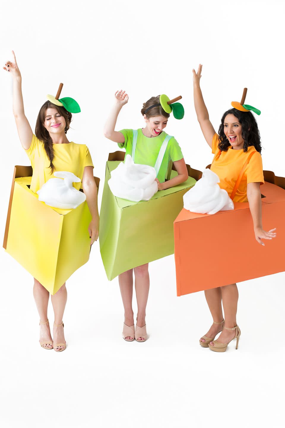 24) Pie Slice Trio Costume