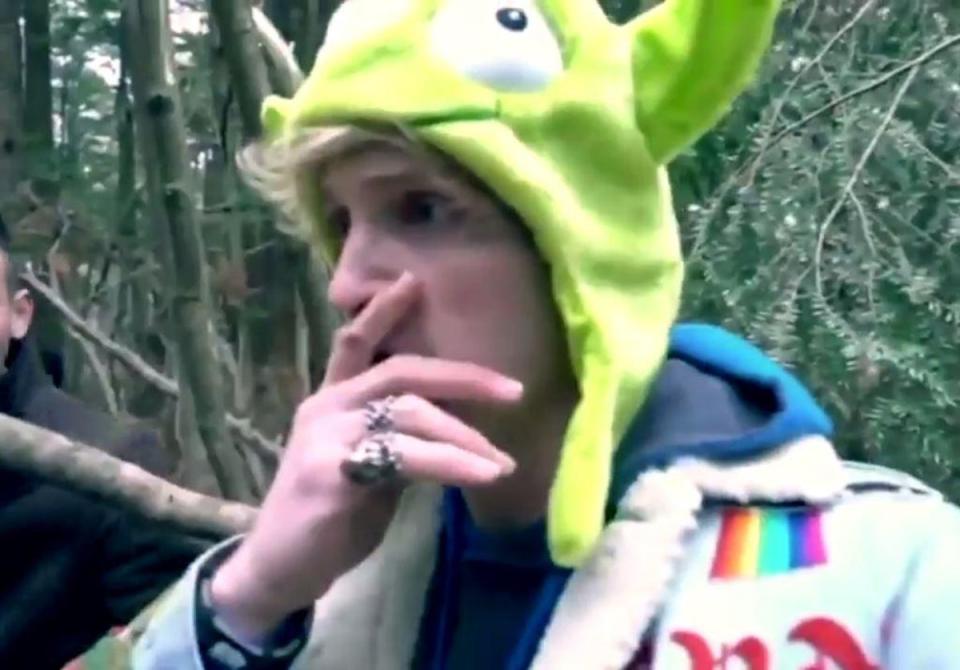 Logan Paul’s ‘suicide forest’ video (Youtube)