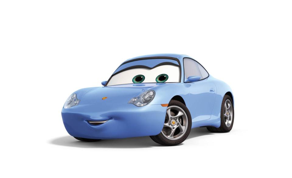 <p>Bonnie Hunt returns as Sally Carrera, McQueen’s 996-generation Porsche 911 girlfriend.</p>