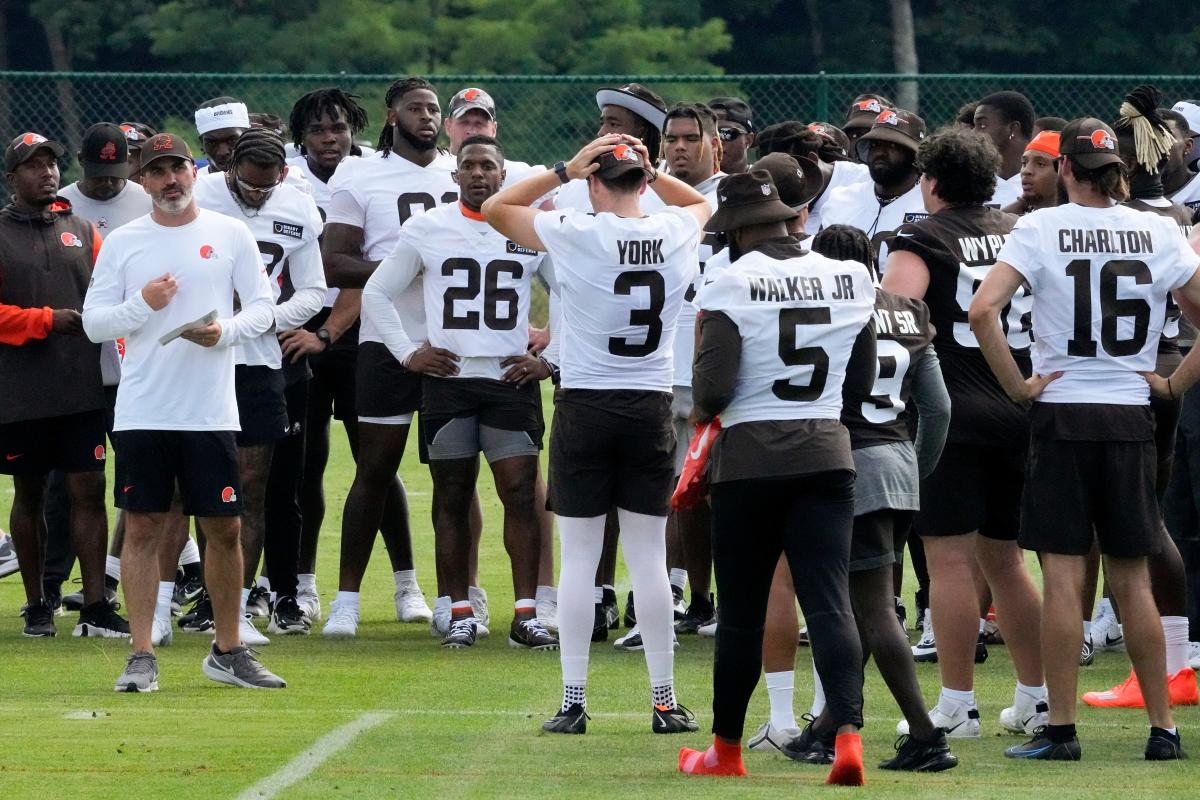 Cleveland Browns training camp at the Greenbrier - West Virginia Daily News