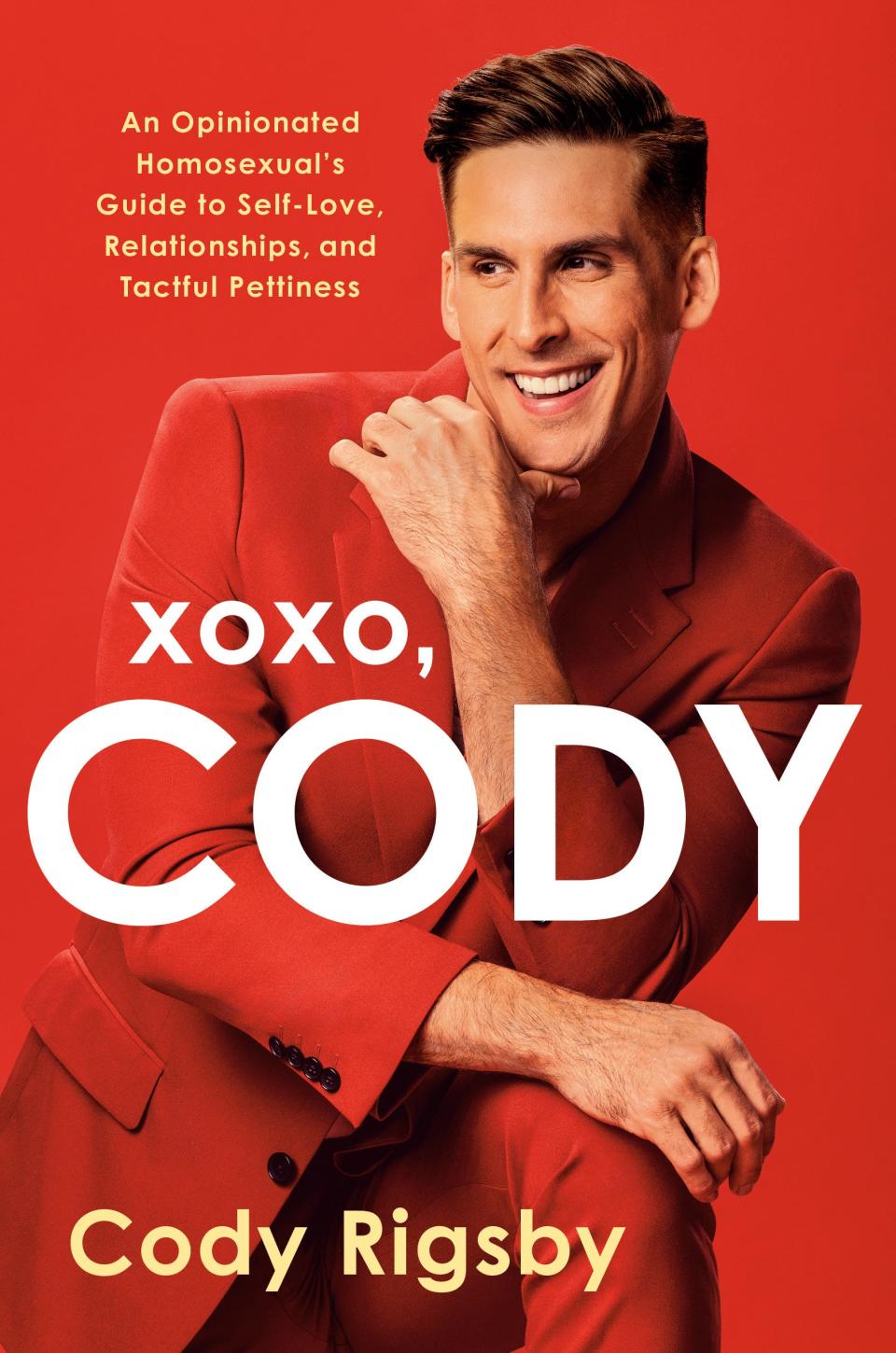 The book cover of Peloton instructor Cody Rigsby's first book, "XOXO, Cody"