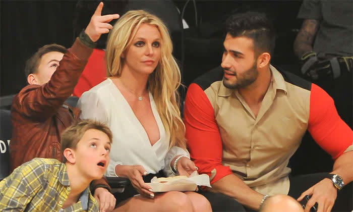 Britney Spears y Sam Asghari