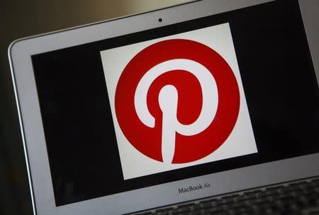 A portrait of the Pinterest logo in Ventura, California December 21, 2013. REUTERS/Eric Thayer