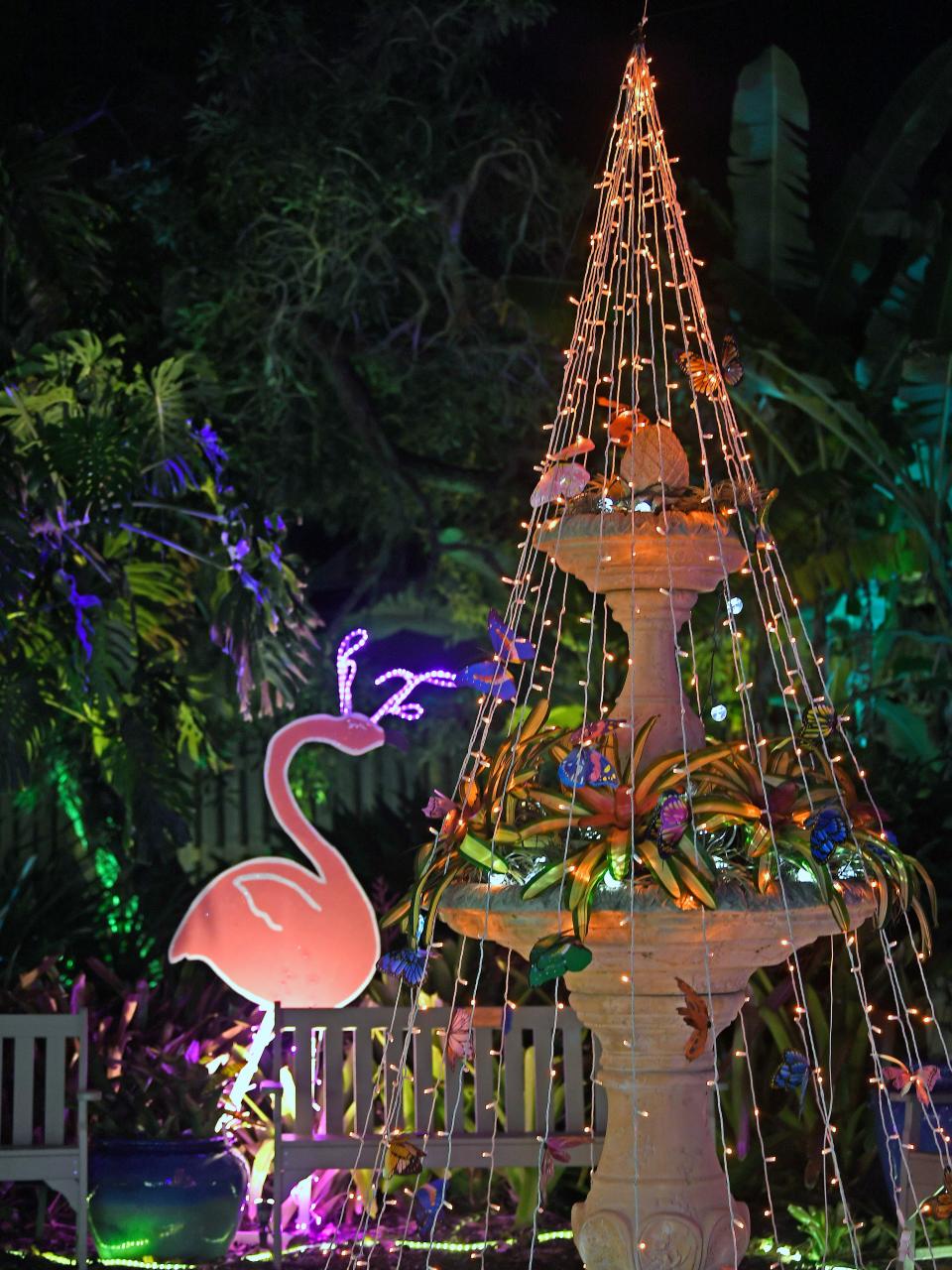 The 20th annual Lights in Bloom at Marie Selby Botanical Gardens continues on select nights this holiday weekend.
