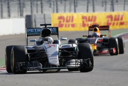 Formula One - Russian Grand Prix - Sochi, Russia - 1/5/16 - Mercedes F1 driver Nico Rosberg of Germany drives during the Russian Grand Prix. REUTERS/Maxim Shemetov