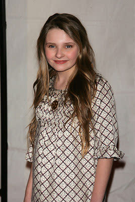 Abigail Breslin at the New York City premiere of Universal Pictures' Definitely, Maybe