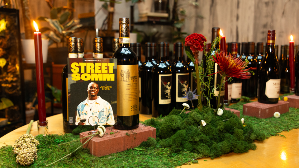 tastemade jermaine stone street somm series food wine show launch release antidote brooklyn wine tasting new york city launch 