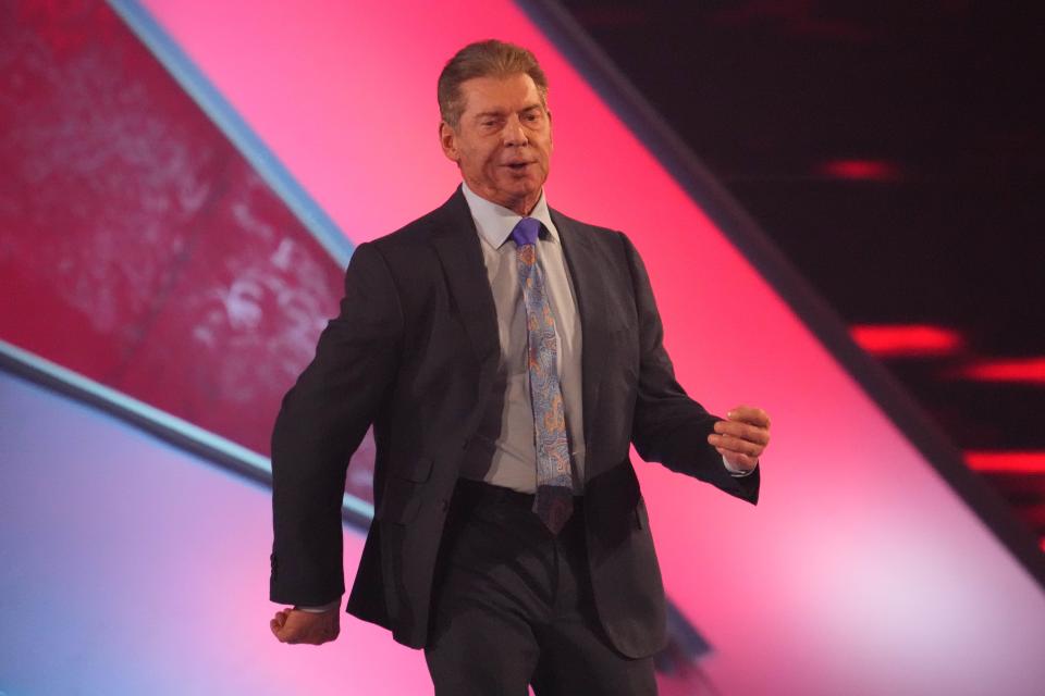 Vince McMahon announced his resignation Friday night.