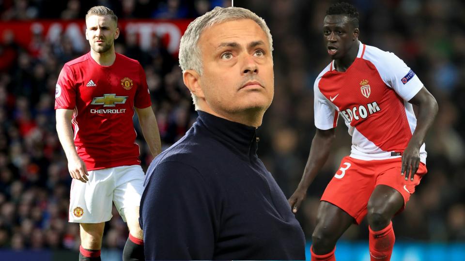 Mourinho is searching for a new left-back