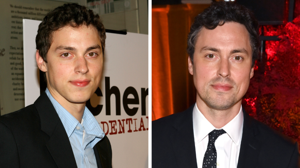 John Francis Daley Left: 2005; Right: 2023